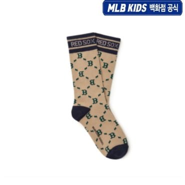 MLB키즈 24N [KIDS]프리미엄 모노그램 스케이트 삭스  7ASOMD34N-43BGL