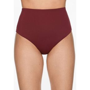 5179455 OYSHO HIGH RISE - Bikini bottoms mottled dark brown