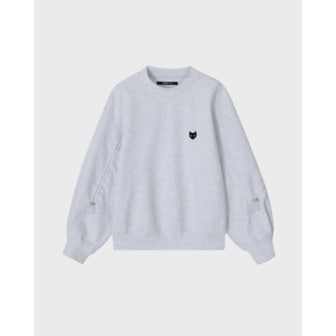 송지오 [파주점] [송지오우먼]지제로 디비언트 크루넥 라이트 멜란지 그레이 WI2TS909LG