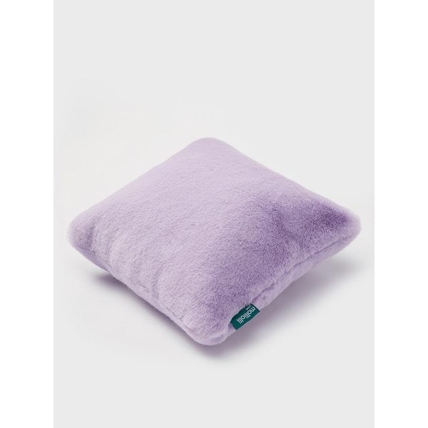 [리퍼브] PETIT CUSHION ecofur mini cushion [purple] 25x25