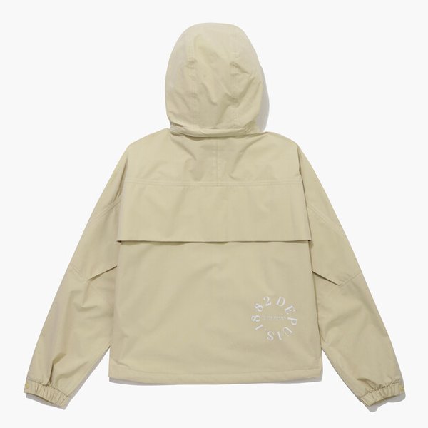 [여주점] 여성 후드 탈부착형 패커블 레인자켓 GQ122LRW11 BEGE