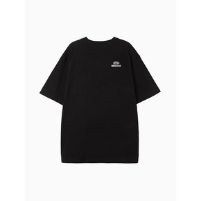 New Big Hearttrack Graphic T Shirt_Black_W