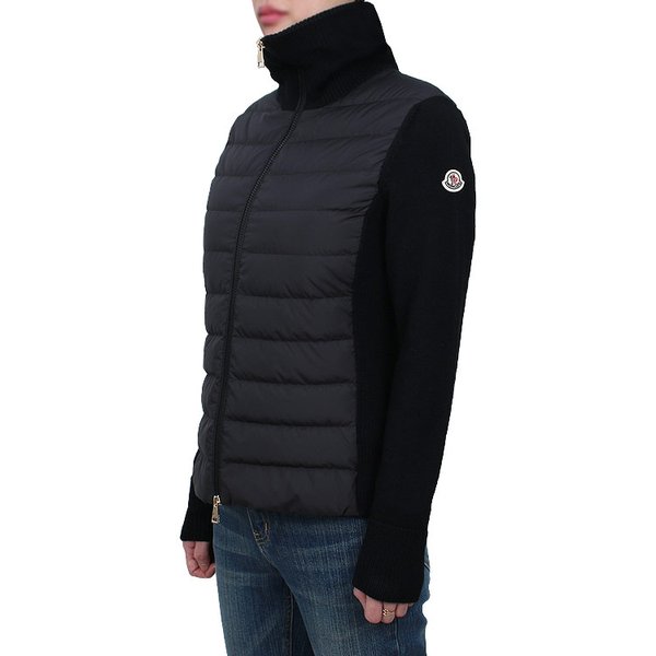 [시흥점] 25FW 패치로고 믹스 패딩자켓 (9B00035 M1131 999)