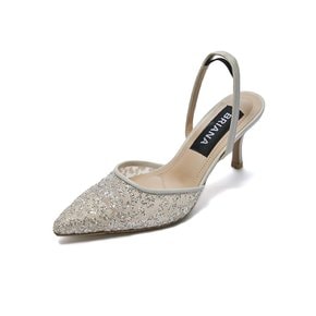 Glitter Mesh Slingback 2_Ivory