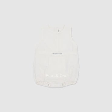 슈슈앤크라 mini 플루오 롬퍼 ㅡ 화이트