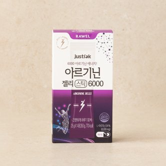 로엘 6,000mg 아르기닌 젤리스틱 14포 1박스 타우린 250mg 단백질 8200mg