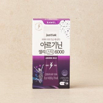 로엘 6,000mg 아르기닌 젤리스틱 14포 1박스 타우린 250mg 단백질 8200mg