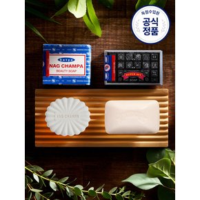 [1+1] 나그참파/슈퍼히트 뷰티솝 바디솝 비누 2종 세트(향 택 가능)