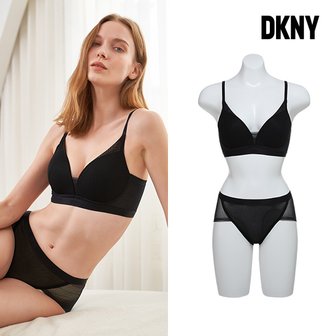 DKNY 홀리데이 컬렉션 브라팬티 2종세트 BK_P339938975