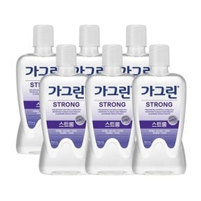 동아제약 가그린 스트롱 750ml x 6개 /구강청결제 가글_