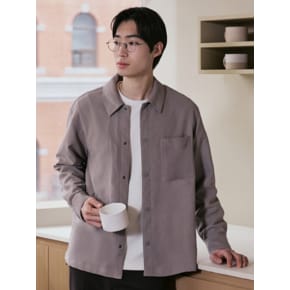 [남성] 스웨이드 셔켓 EPE4WC1050 프로젝트M 셔츠 자켓 데일리 캐주얼