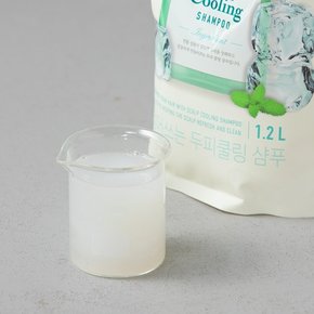 덜어쓰는쿨링샴푸1200ml