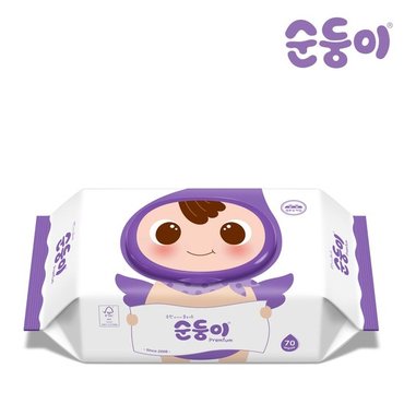 순둥이 [프리미엄 엠보싱 단독 행사] 아기물티슈 모음