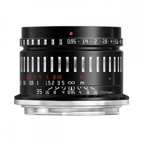 TTArtisan 35mm F0.95 C Z 마운트 니콘 Z APS-C 렌즈 블랙×실버 명장 광학