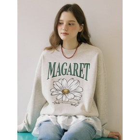 Margaret Bloom Sweatshirt - Oatmeal