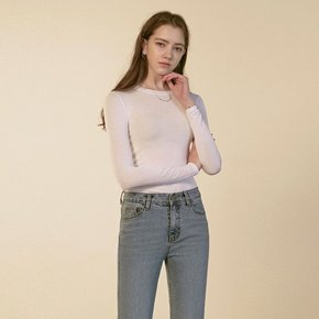 [YAN13] SKINNY R LONG T-SHIRTS_IVORY