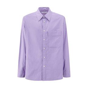 남성 남성 변형 포켓 셔츠 PURPLE