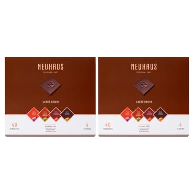 NEUHAUS 노이하우스 르 까레 오리진 40개입 초콜릿 200g 2팩