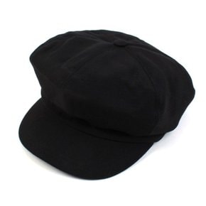 Black Low Poly Newsboy Cap 뉴스보이캡