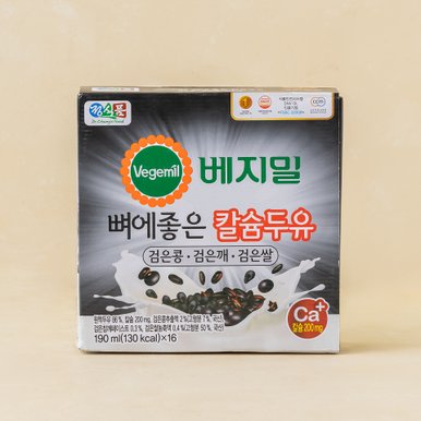 뼈에좋은 검은콩깨쌀 190ml*16