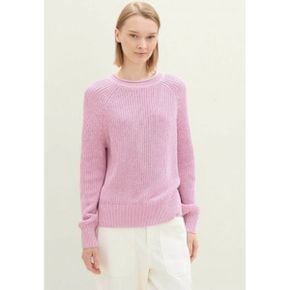 4995000 TOM TAILOR DENIM MIT LEICHTEN BALLONARMELN - Jumper soft summer pink