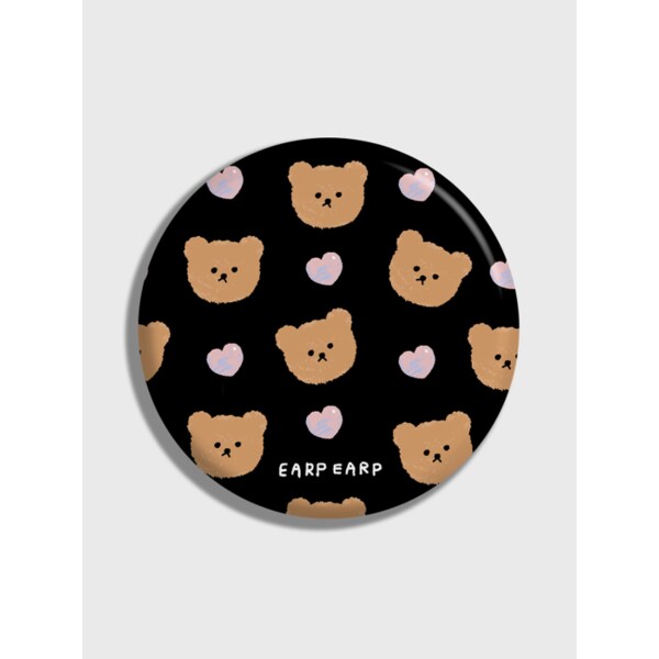 Dot love and bear-black(거울)