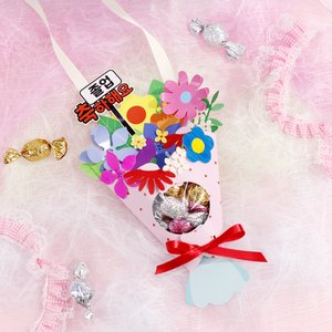 메이크문구 DIY635 꽃다발사탕목걸이만들기