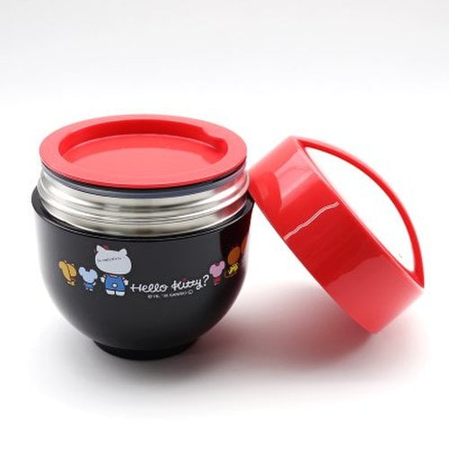 아이엠 헬로키티 핸들형 보온도시락 540ML 3
