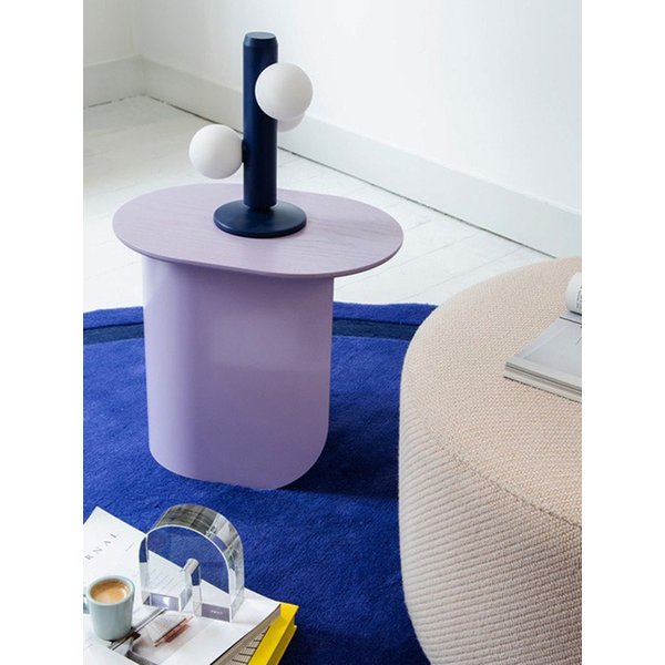 Plateau side table_Lilac
