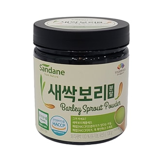 산다네 국내산 유기농 새싹보리분말 100g