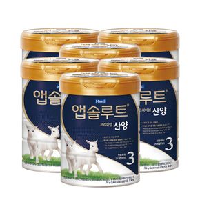 앱솔루트 플래티넘 산양 분유 3단계(12~24개월) 750g 6캔[33904816].