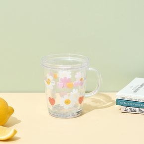 프루티프룻 넓은 핸들워터 텀블러 260ML 데이지