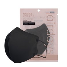 KF94 새부리형 마스크 중형 50매 블랙