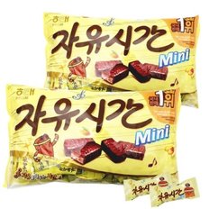 해태제과 초콜릿 자유시간 미니 630g x 2봉 /대용량 초코바