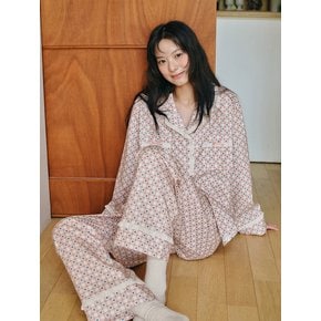 니니 긴팔 여성페어 베이지 (30수)