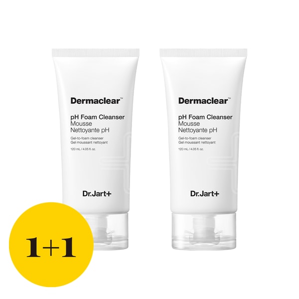 [1+1] 닥터자르트 더마클리어™ pH 폼 클렌저 120ml