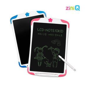 지니큐 LCD-NOTE10KID 전자노트 노트패드 메모패드