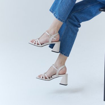 솔트앤초콜릿 [아이들 슈화 착용]스퀘어 토 멀티 샌들 412324006 (7cm/3colors)