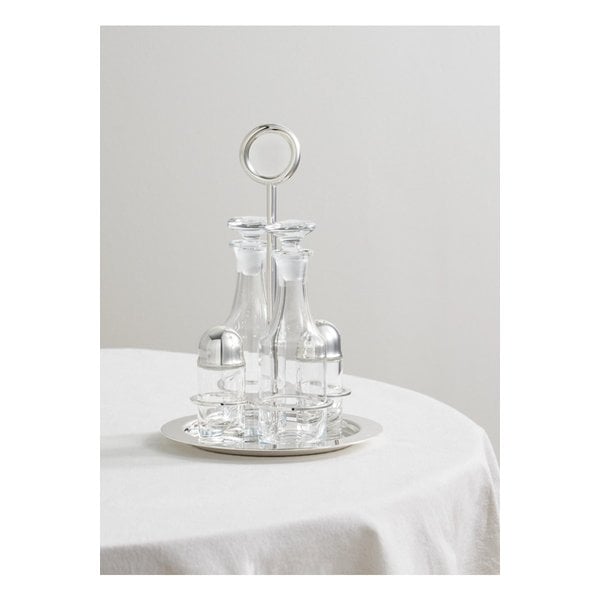 버티고 크리스털 실버 도금 조미료 세트 1647597360497013