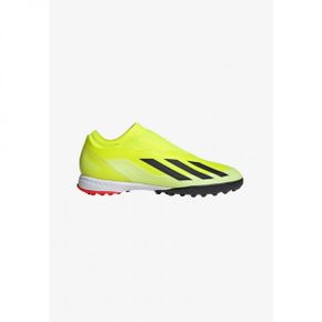 4262559 Adidas X CRAZYFAST LEAGUE LACELESS TF - Astro turf trainers team solar yellow core