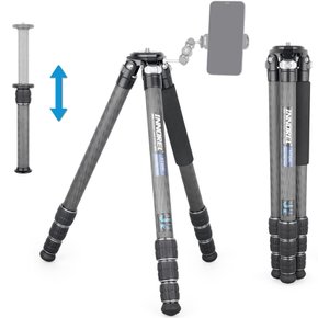 INNOREL SLR 25KG 9.5-180.5CM 32.52925.622.2MM KT324C 카메라 삼각 카본 삼각대 최대 내하중