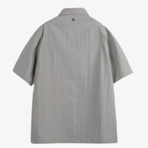 라이트 웨이트 나일론 반팔 셔츠 자켓 (그레이) EFI61S0M3