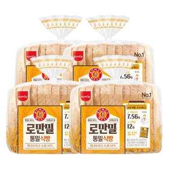  [오티삼립]로만밀 통밀식빵 420g 4봉