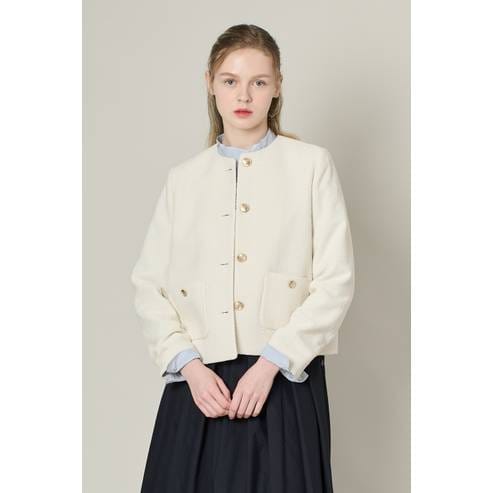BCBG 올앤선드리 클로로 트위드 JK(A4F8J121)