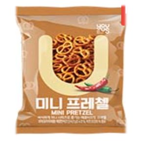 미니프레첼 매콤한비프맛 봉지스낵 65g x 10개