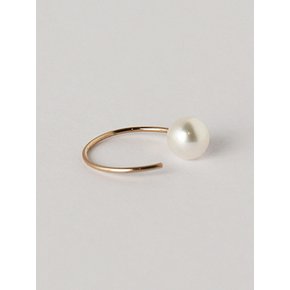 14K GOLDFILLED PEARL EARCUFF & EARRING