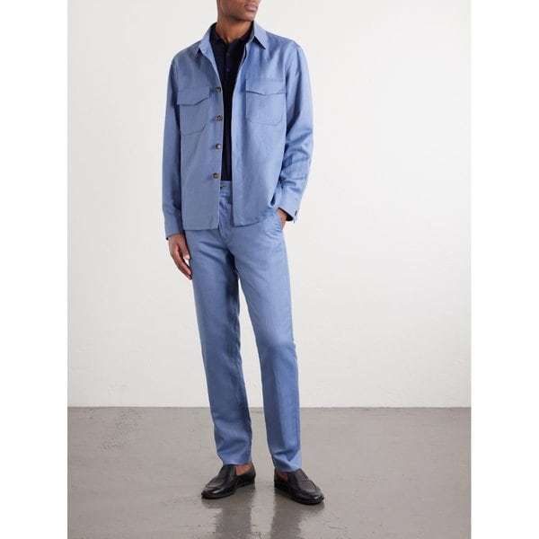 울 리넨 블렌드 트윌 셔츠 46376663163006794