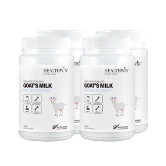  헬스윈 뉴질랜드 고트밀크 단백질분말 400그램 4개