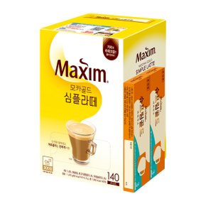 맥심 심플라떼 140T+증정 6T