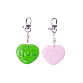 mirror key ring_heart